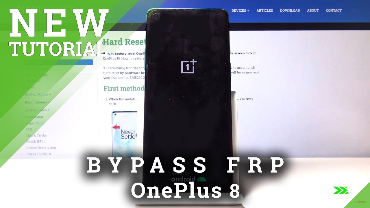 How to Unlock FRP in OnePlus 8 - Bypass Google Verification Android 10 Solution