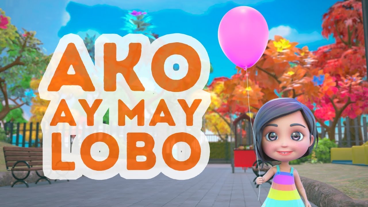 AKO AY MAY LOBO with Lyrics | Animated Filipino Folk Song Cover