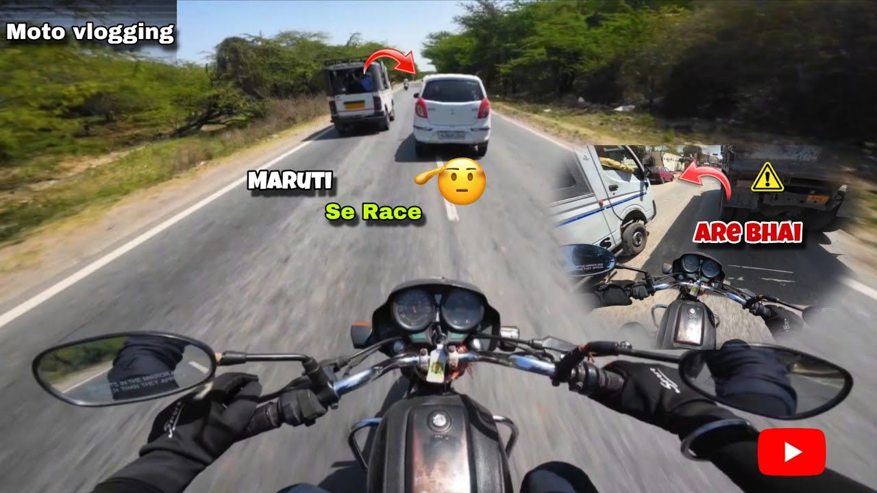 Maruti Alto   se race 😎 bomb ride ❤️ #motovlog . 
