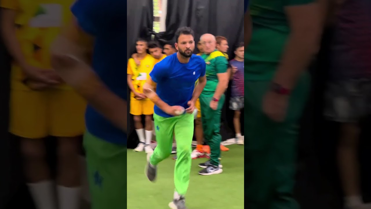 IHSANULLAH BACK BOWLING AFTER INJURY. 150KPH BOWLING😍