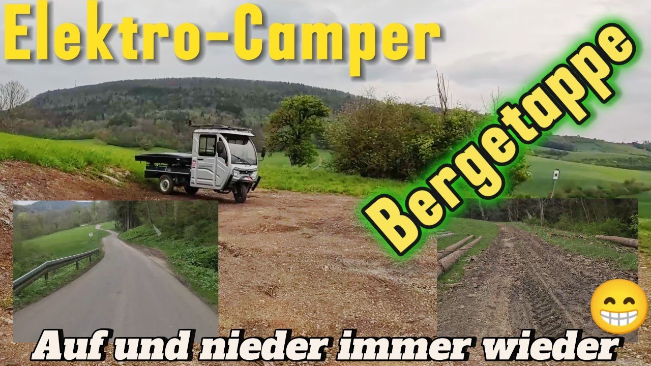 Elektro Camper auf der Achterbahn 😁😂 / Berg und Tal im Schwarzwald