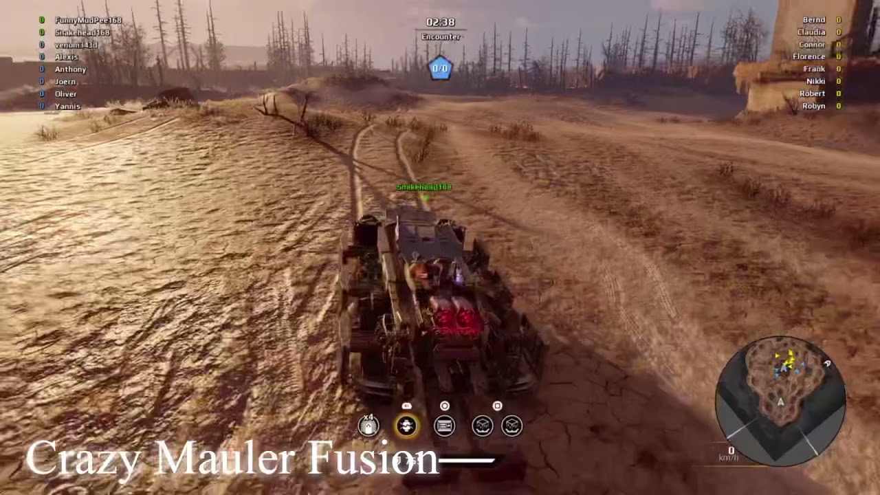 Crossout (PS4) : Crazy Mauler Fusion 2021 - Cutting like butter