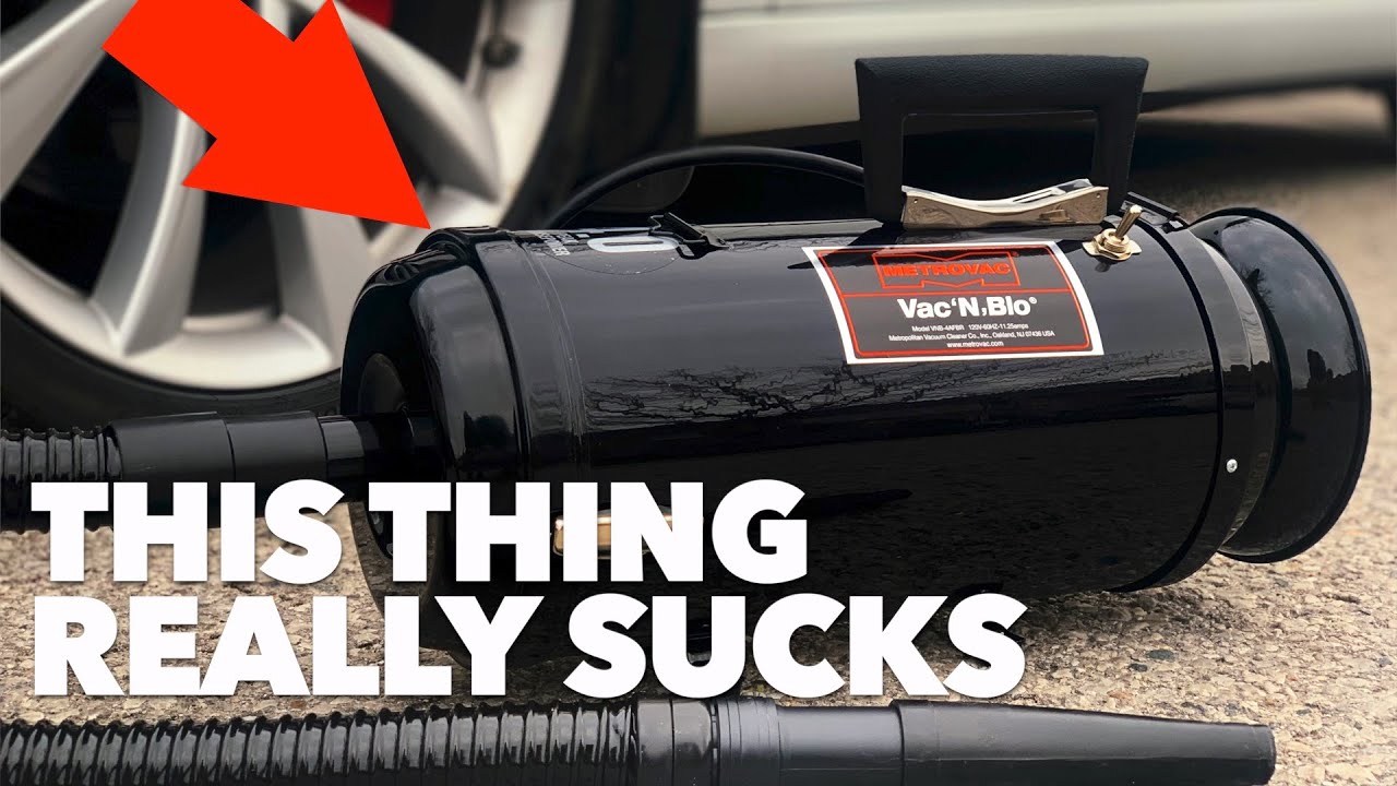 Best Vacuum For Car Detailing