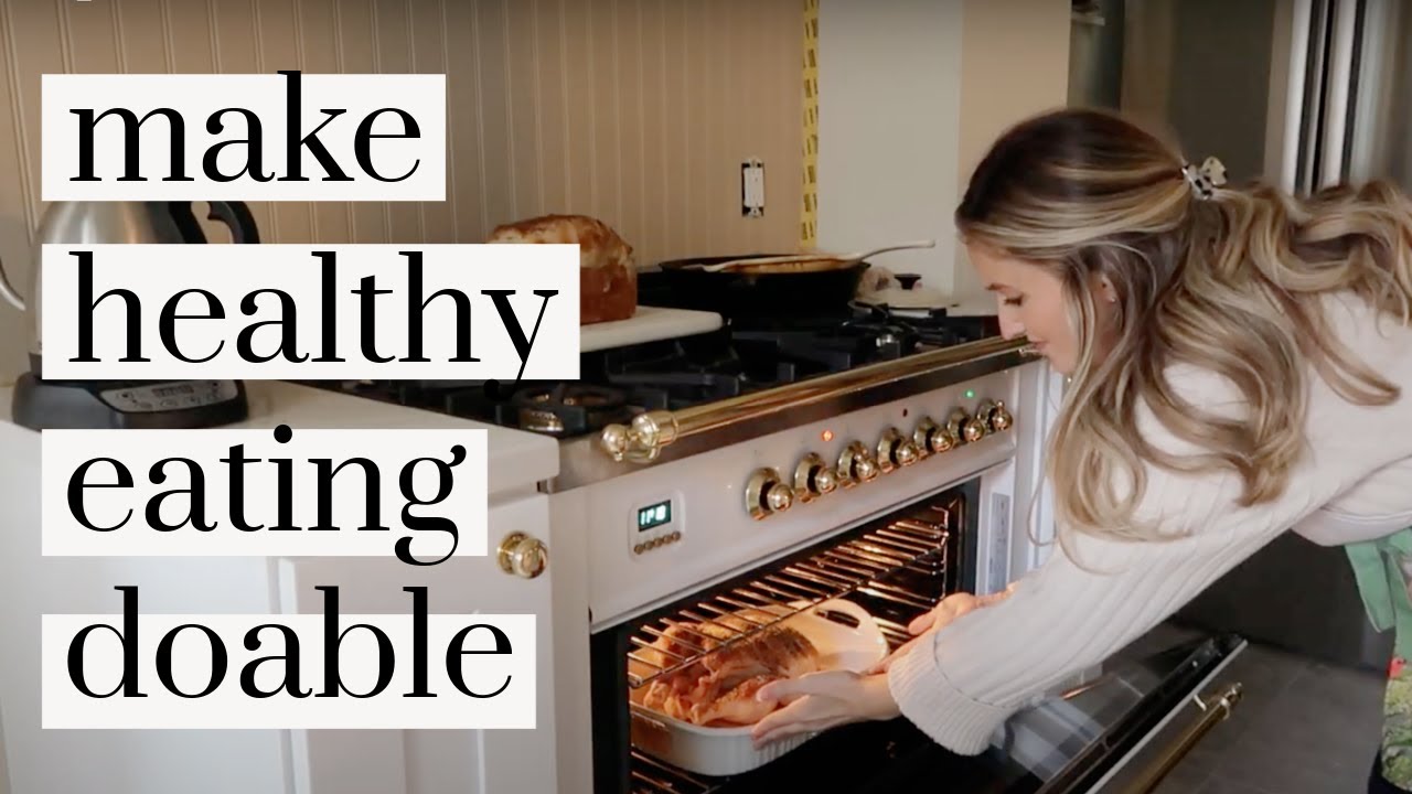 How I prep for a week of healthy/real food eating (busy mom + dietitian)