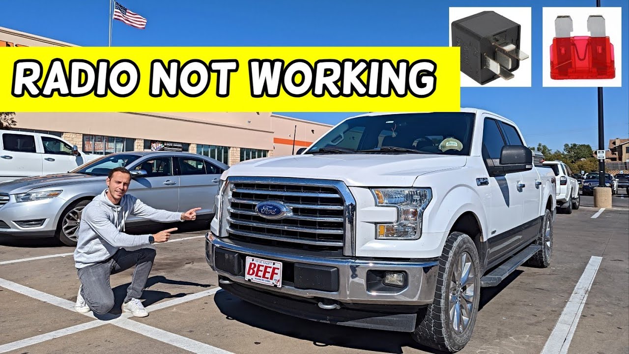 WHY FORD F150 F-150 RADIO DOES NOT WORK, RADIO NOT WORKING 2015 2016 2017