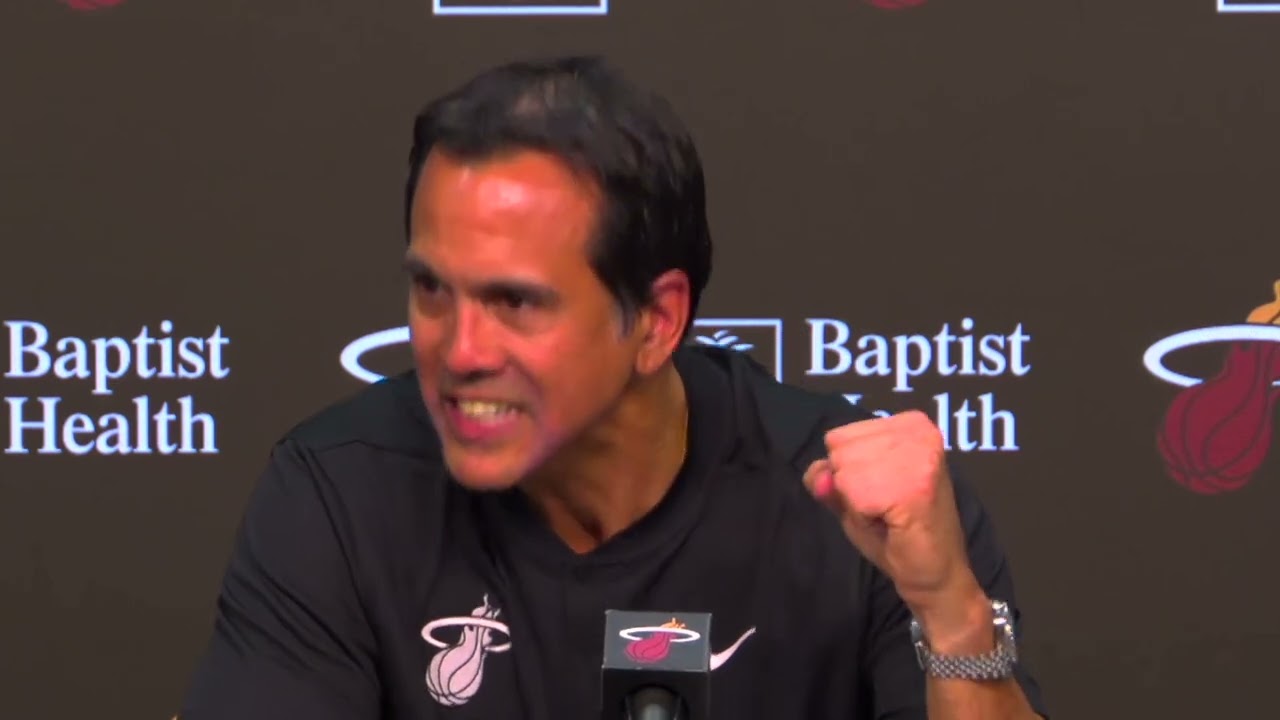 Erik Spoelstra PostGame Interview | Brooklyn Nets vs Miami Heat