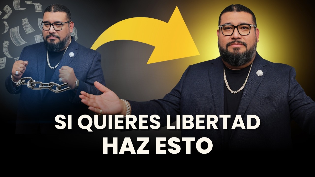 De la esclavitud a la libertad | Si quieres libertad, HAZ ESTO | El dinero NO te hace libre