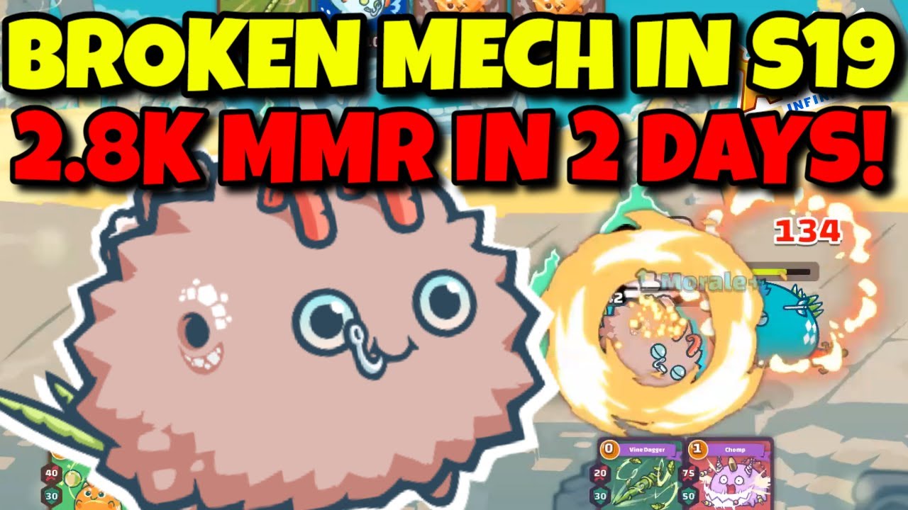 NEW META TEAM AXIE INFINITY - Season 19 - Broken Meta Build 2800+ MMR | Mech Aqua Plant | STRATEGY