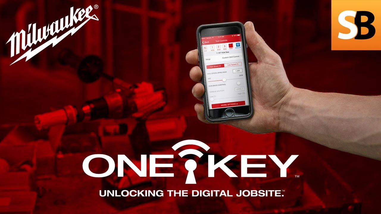 Track Your Tools with the Milwaukee ONE-KEY App