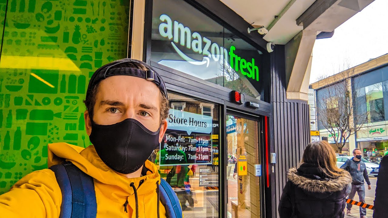 Inside The NEW Amazon Fresh Shop in London
