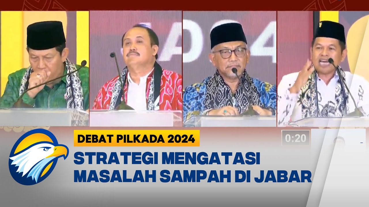 Strategi 4 Cagub Jabar Mengatasi Masalah Sampah Hingga Pencemaran Lingkungan