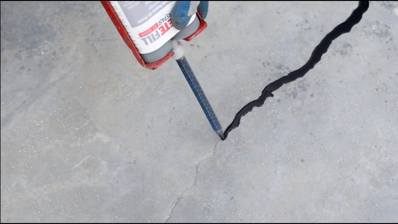 APLICACIÓN CRETE FILL CRACK / REPARADOR DE GRIETAS