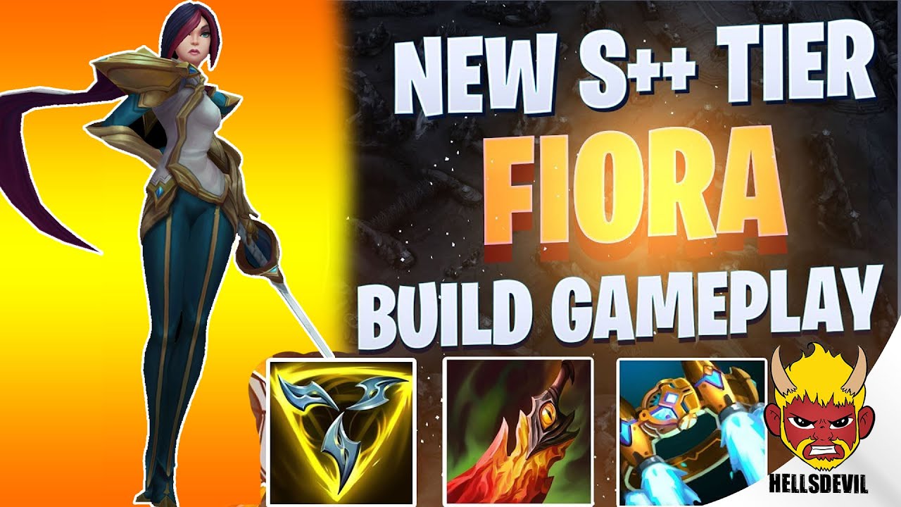 WILD RIFT | New BROKEN Fiora Build (S++ TIER AGAIN) | Fiora Gameplay | Guide & Build