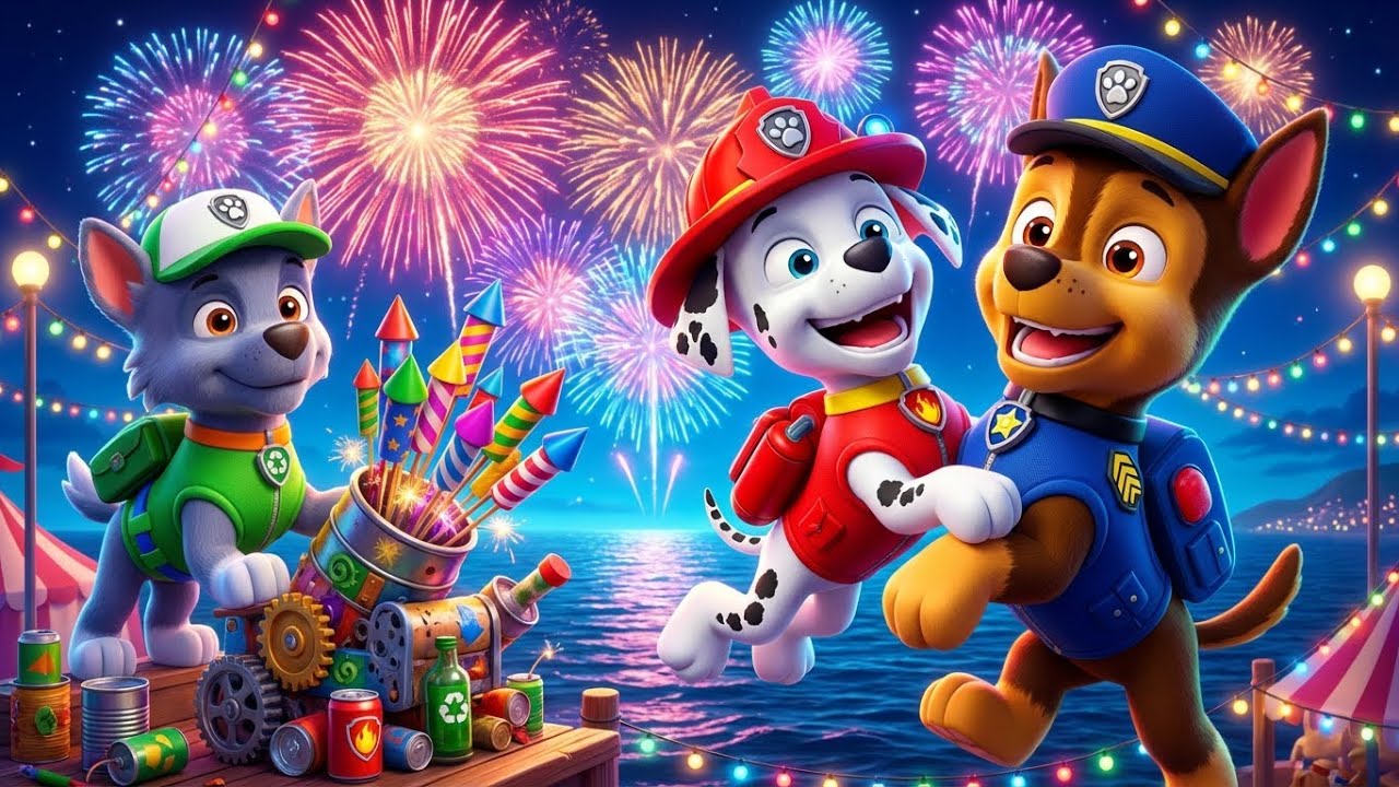LOOK! How Will PAW Patrol Rocky Repair the Big Cannon? | PAW Patrol 3D ANIMATION