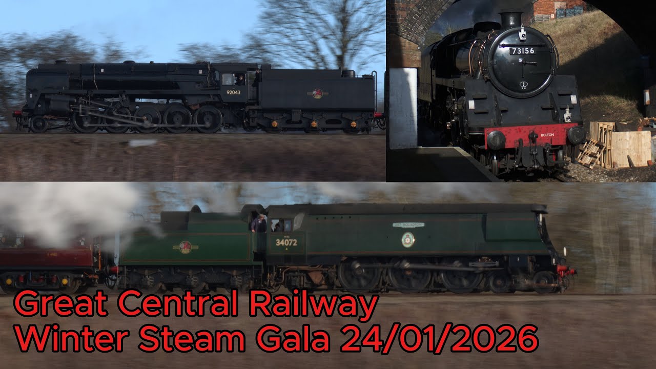 Great Central Railway Winter Steam Gala | 24/01/2026