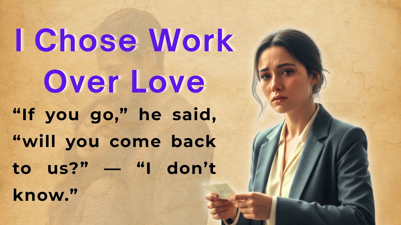 I Chose Work Over Love 🔥 Learn English Through Story Level 2 | English Listening Practice
