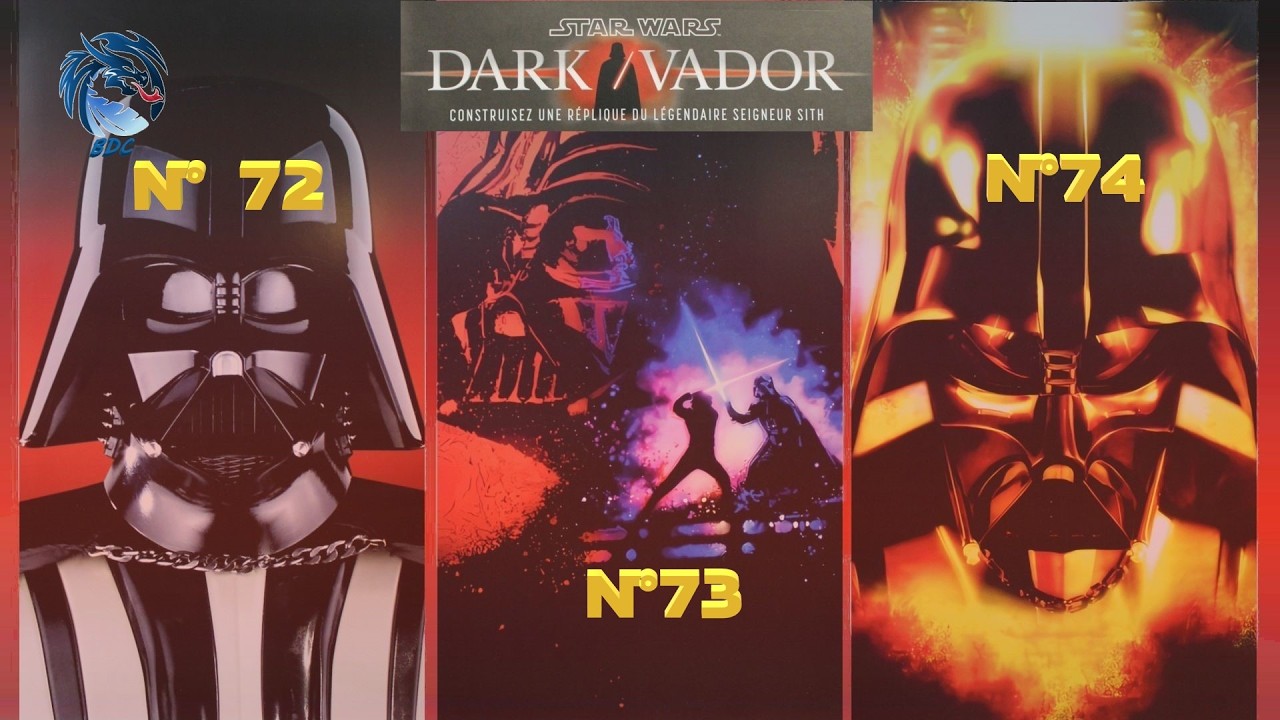 Montage Darth Vader Altaya – Numéros 72 à 74 | Nouvelle avancée du build !