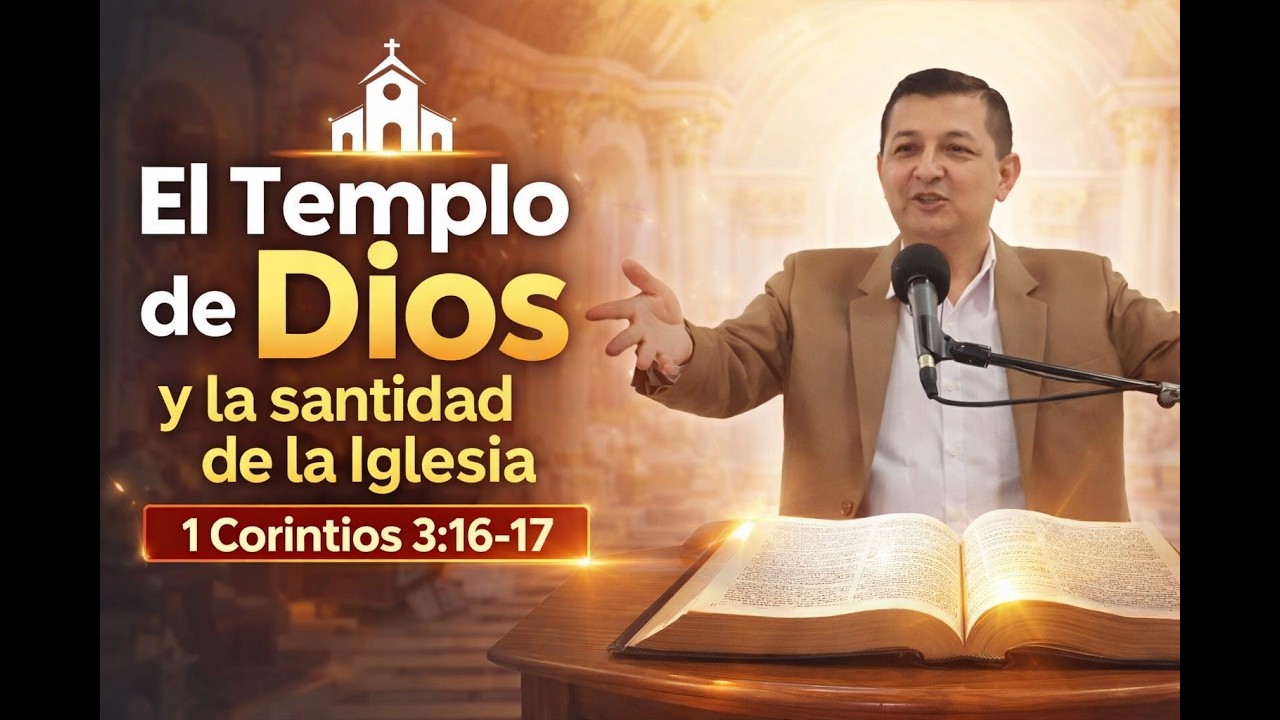 El Templo de Dios y la Santidad de la Iglesia - 1 Corintios 3:16–17 - Pastor Darling Marcillo Flores