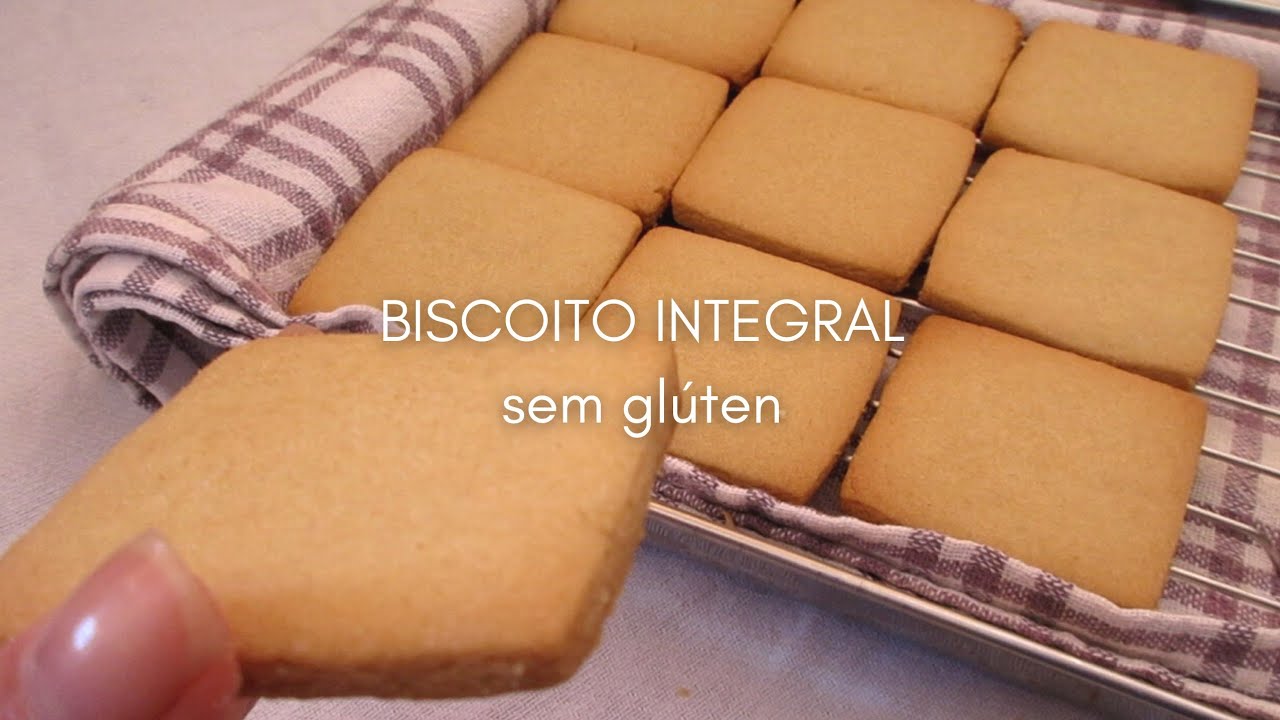 BISCOITO INTEGRAL SEM GL&Uacute;TEN | Fa&ccedil;a e venda