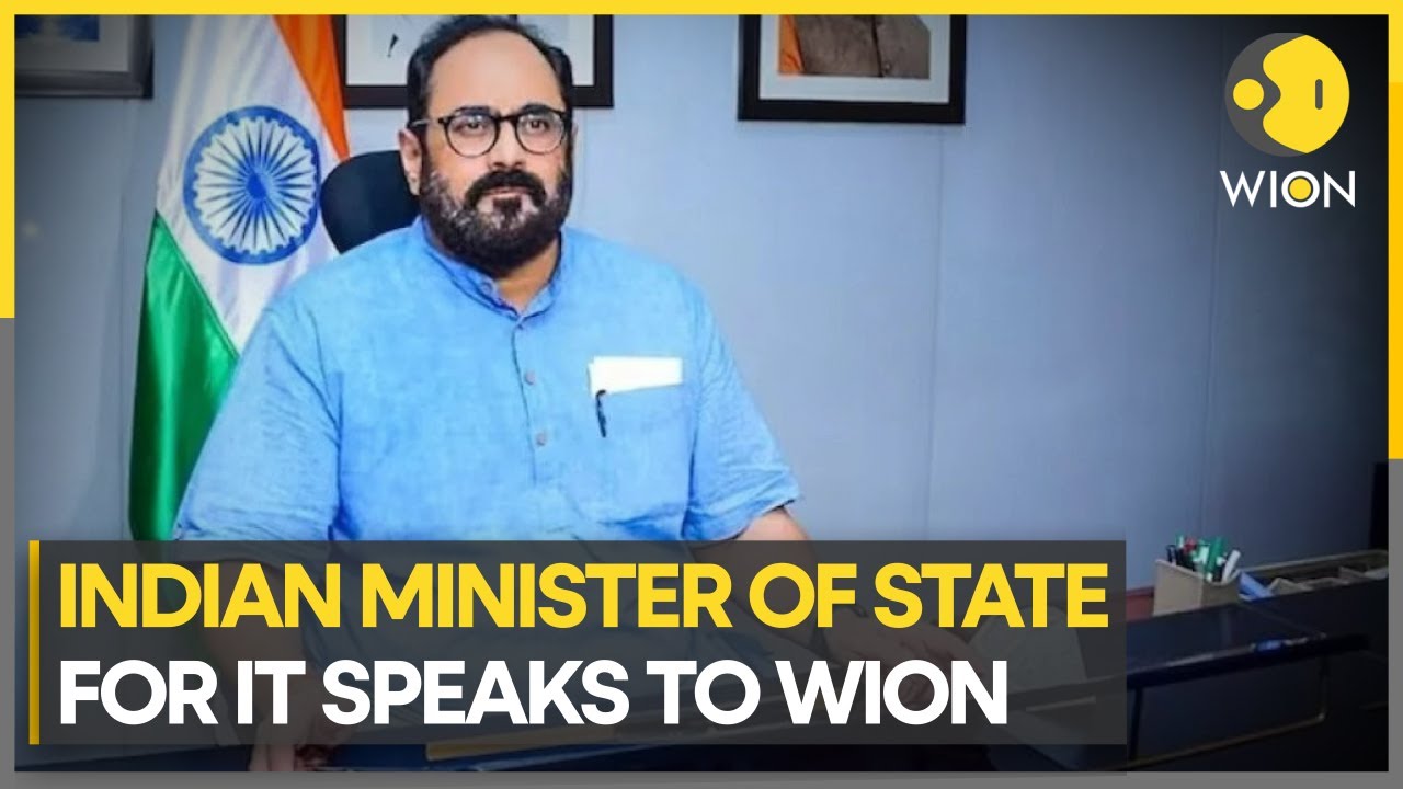 Indian Min Rajeev Chandrashekhar speaks to WION, says 'Digital India Act addresses new challenges'