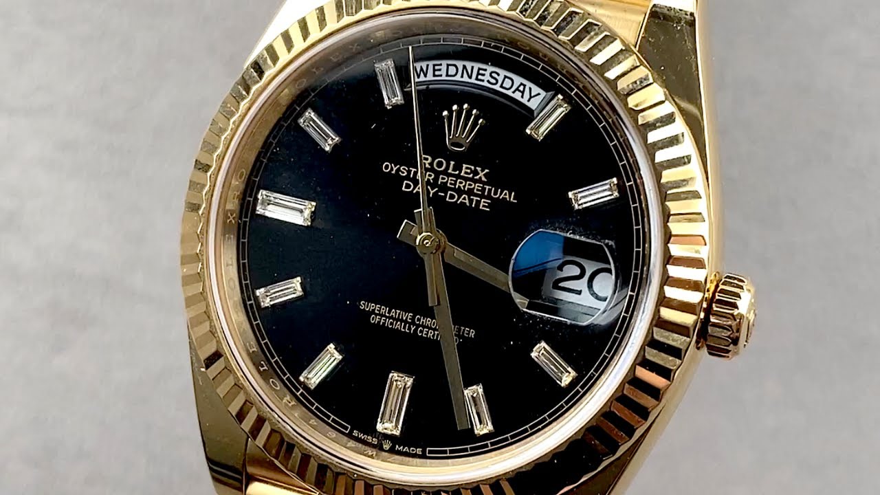 Обзор часов Rolex Day-Date 40 228238