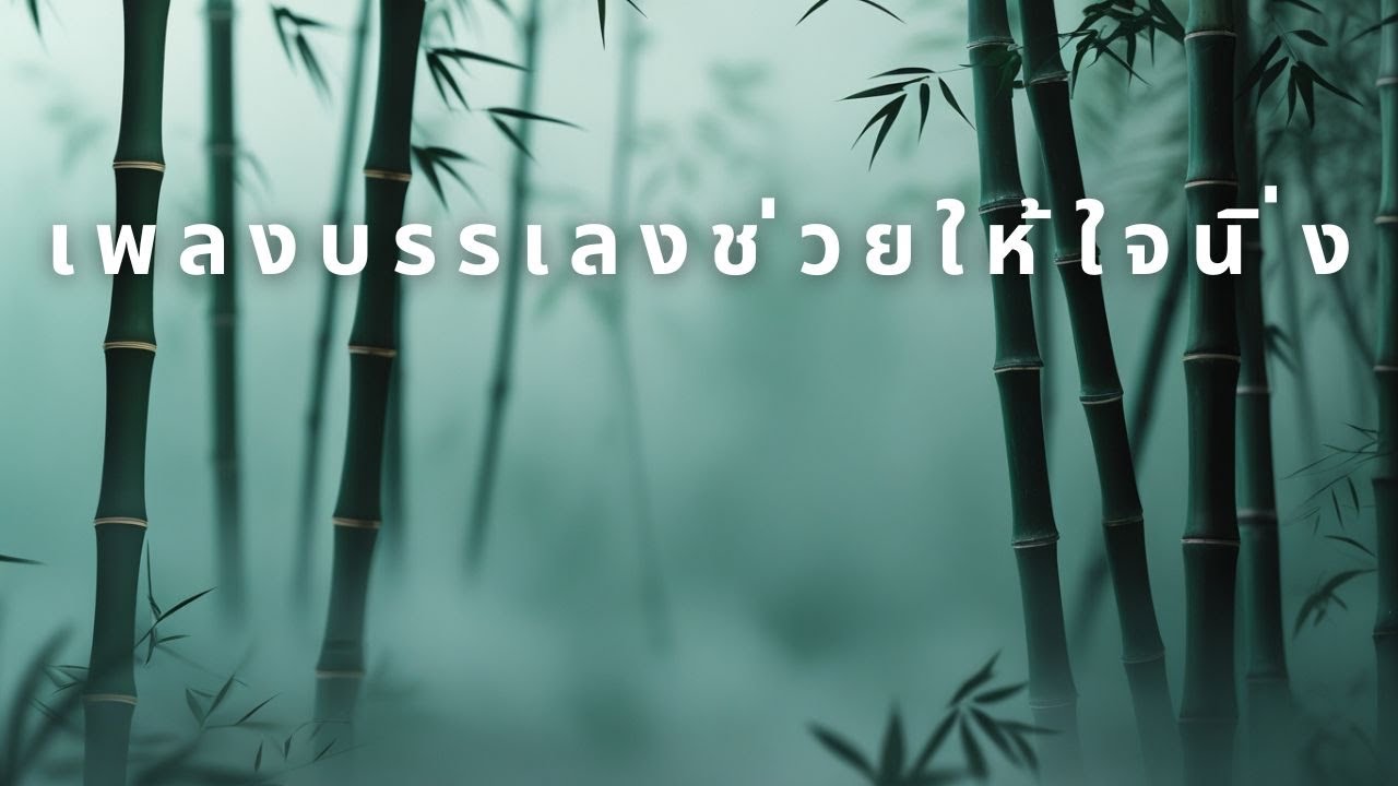 เพลงบรรเลงผ่อนคลาย เสริมสมาธิ 🎹 | Relaxing Instrumental for Focus & Calm [Longplay]