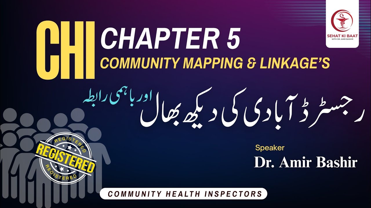 CHI- CHAPTER 5 | Community Mapping & Linkage's | SEHAT KI BAAT