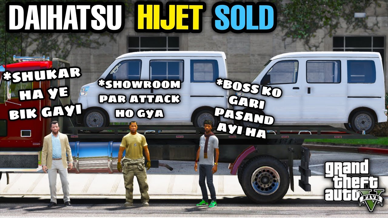Michael Sold Daihatsu Hijet | GTA 5 | Real life Mods #124 | URDU |