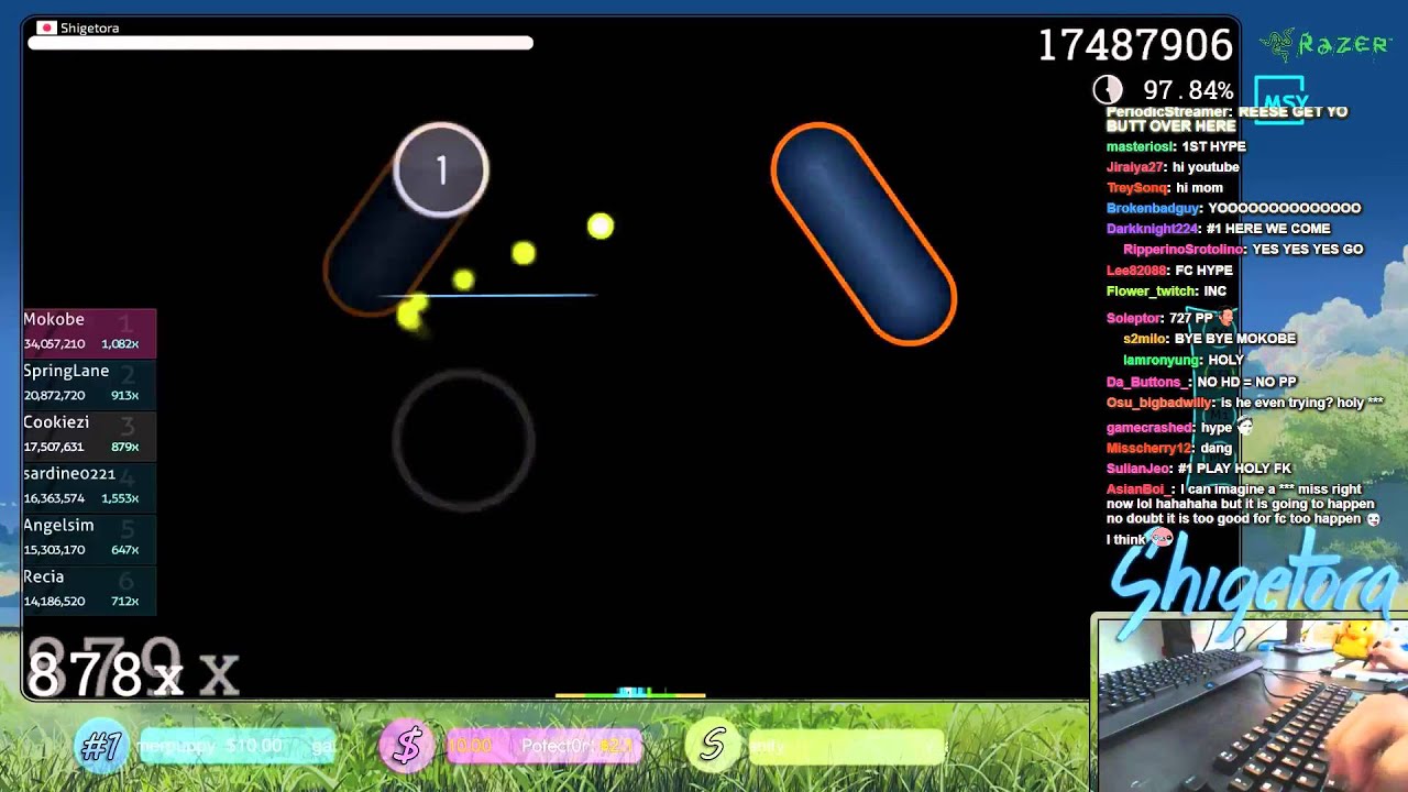 Cookiezi | Tengaku [Uncompressed Fury of a Raging Japanese God] | HD 97.73% x1 Sliderbreak 534pp