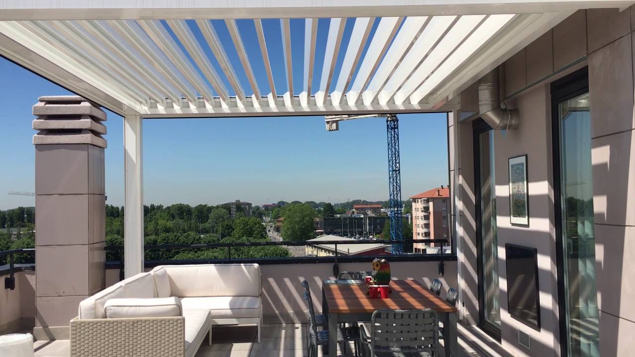 PERGOLA BIOCLIMATICA OPERA  PRATIC - TENDASOL