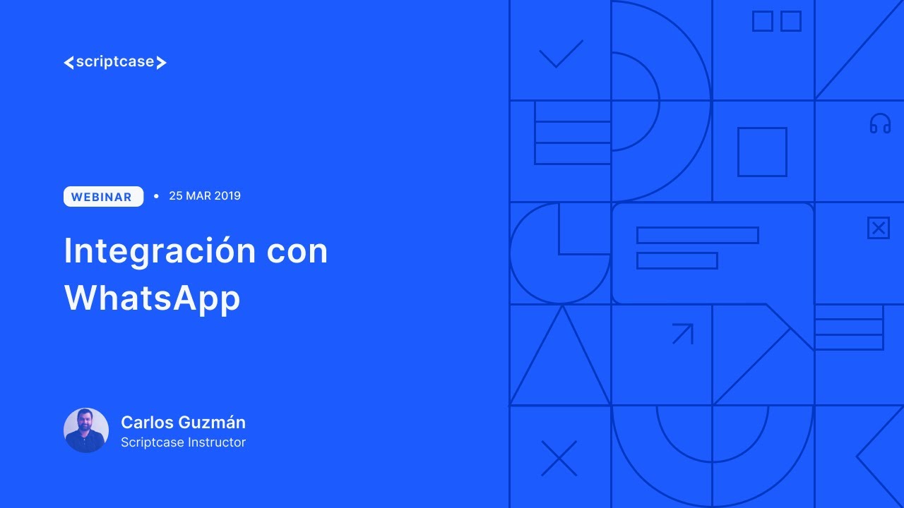 Scriptcase (chat api) -  Integración con WhatsApp