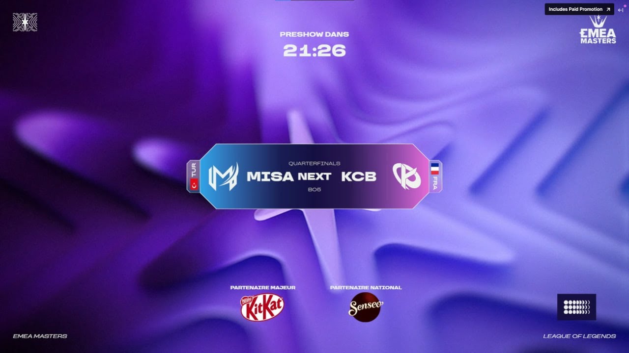 🔴EMEA | Emea Masters Tiếng Việt - Emea Master 2025 | KC vs MISA | 16/10/2025