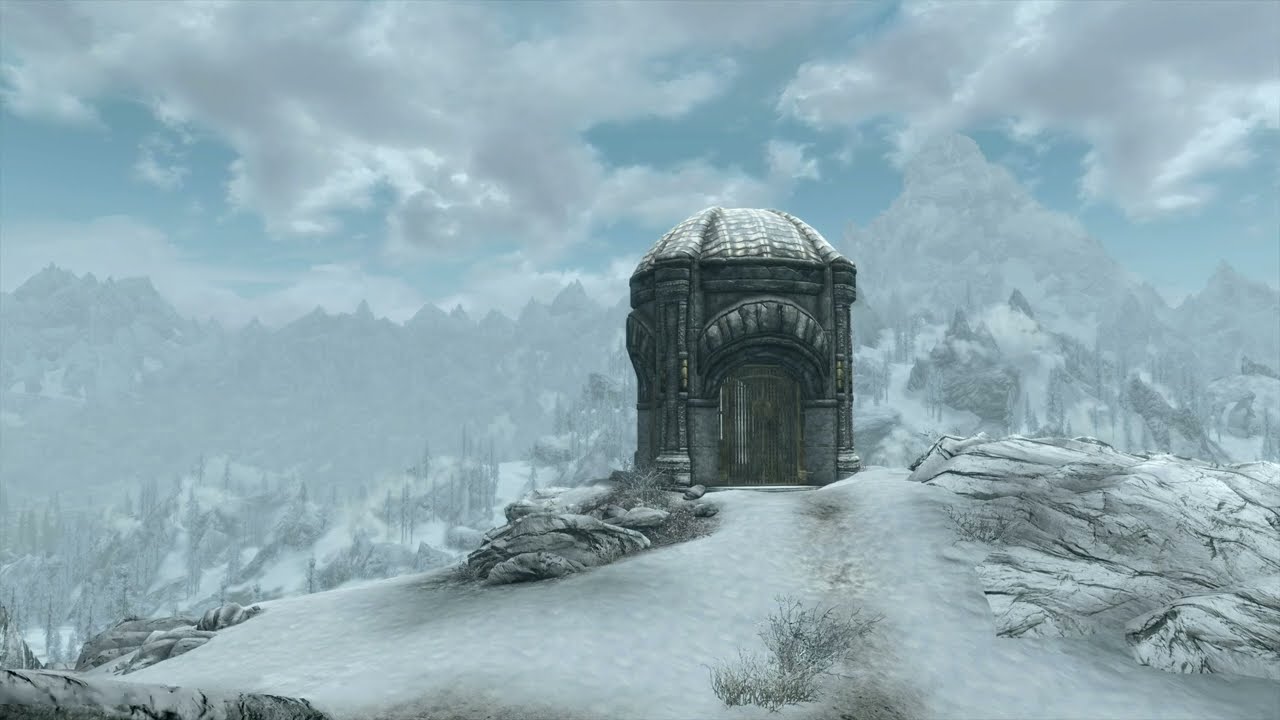 Skyrim   Great Lift at Alftand   (Ambient + Music)