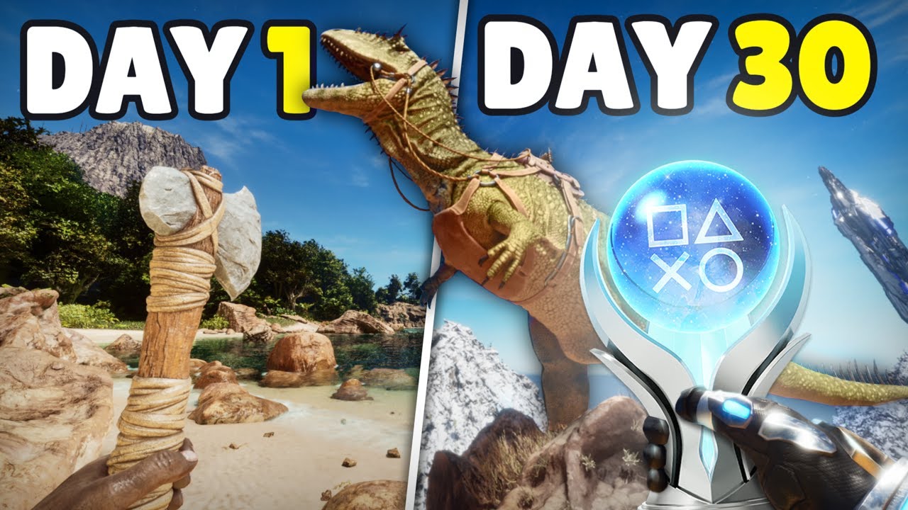 I Spent an Entire Month Trying to Platinum Ark Survival Ascended on an Official PVP Server
