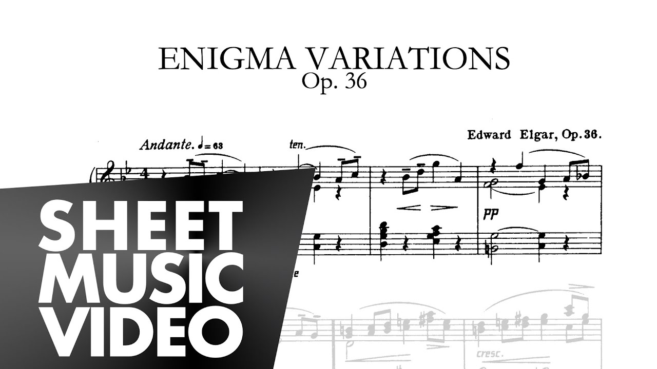 Enigma Variations - Edward Elgar - Piano