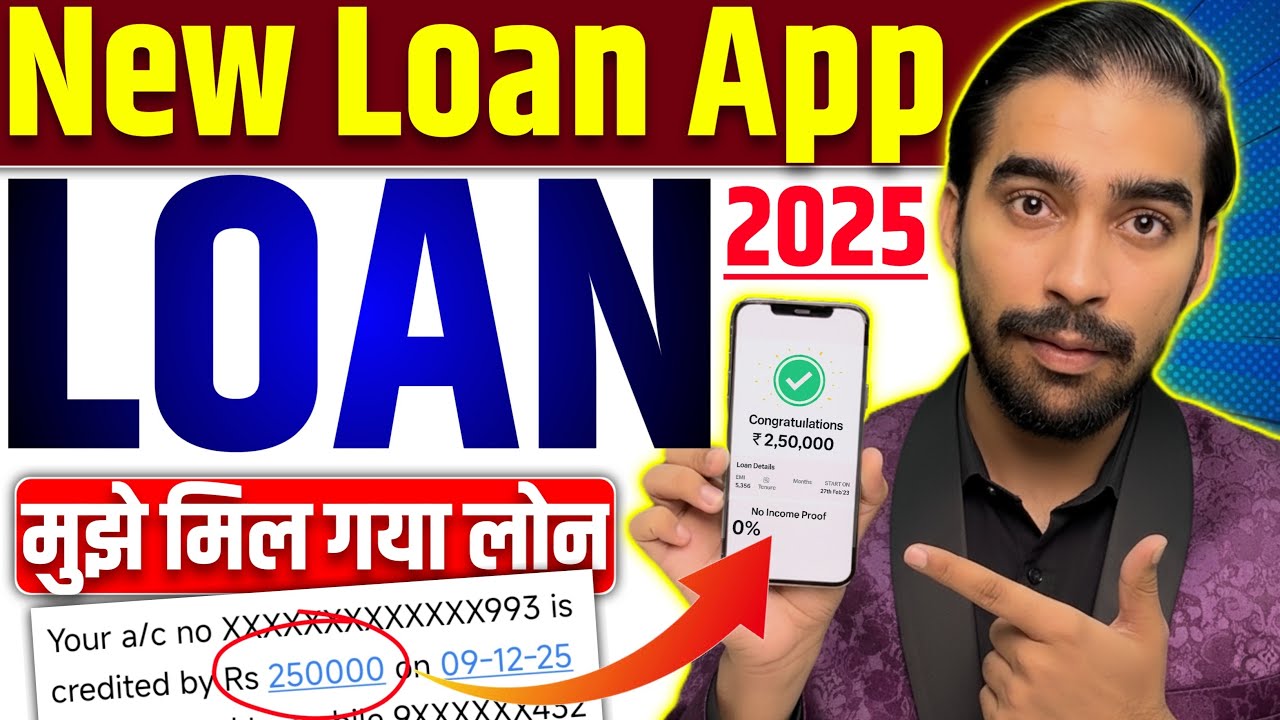 Top 5 Loan Apps 2025 | New Personal Loan App | Fast Approval & Low CIBIL Score Best App | Loan App