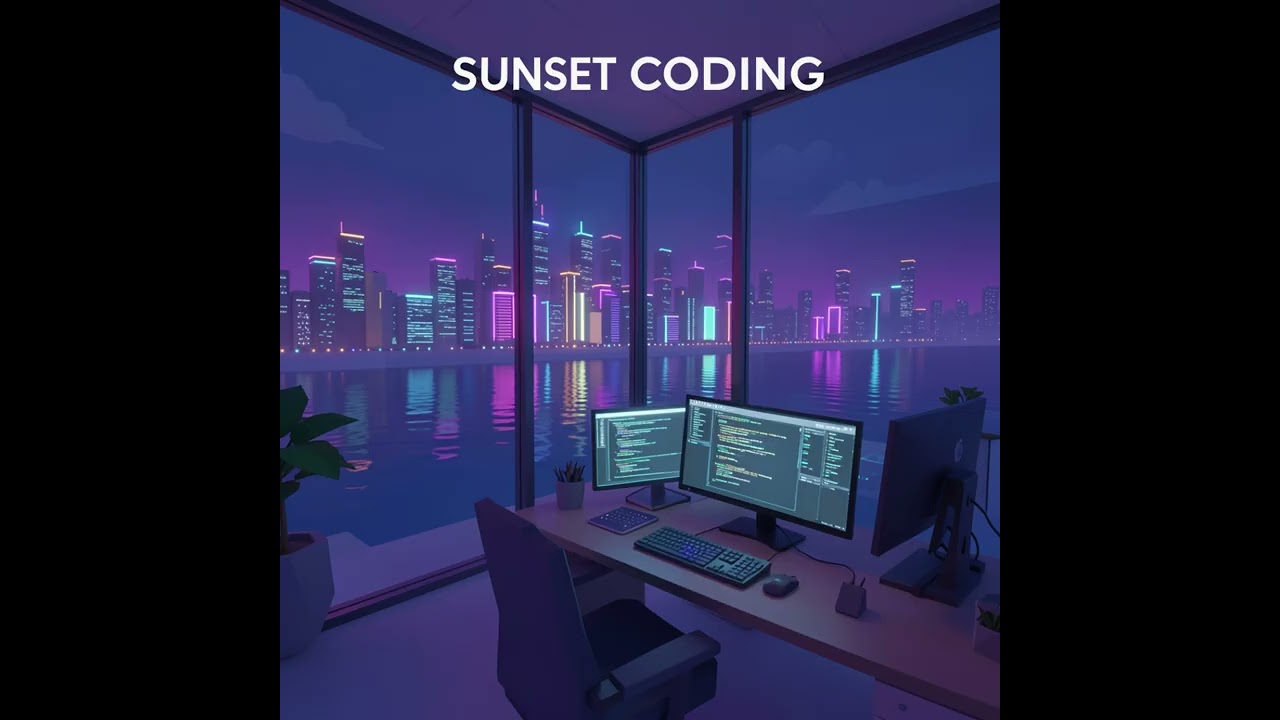 1 Hour Coding Music — Night Lo-Fi Coding Beats for Deep Focus