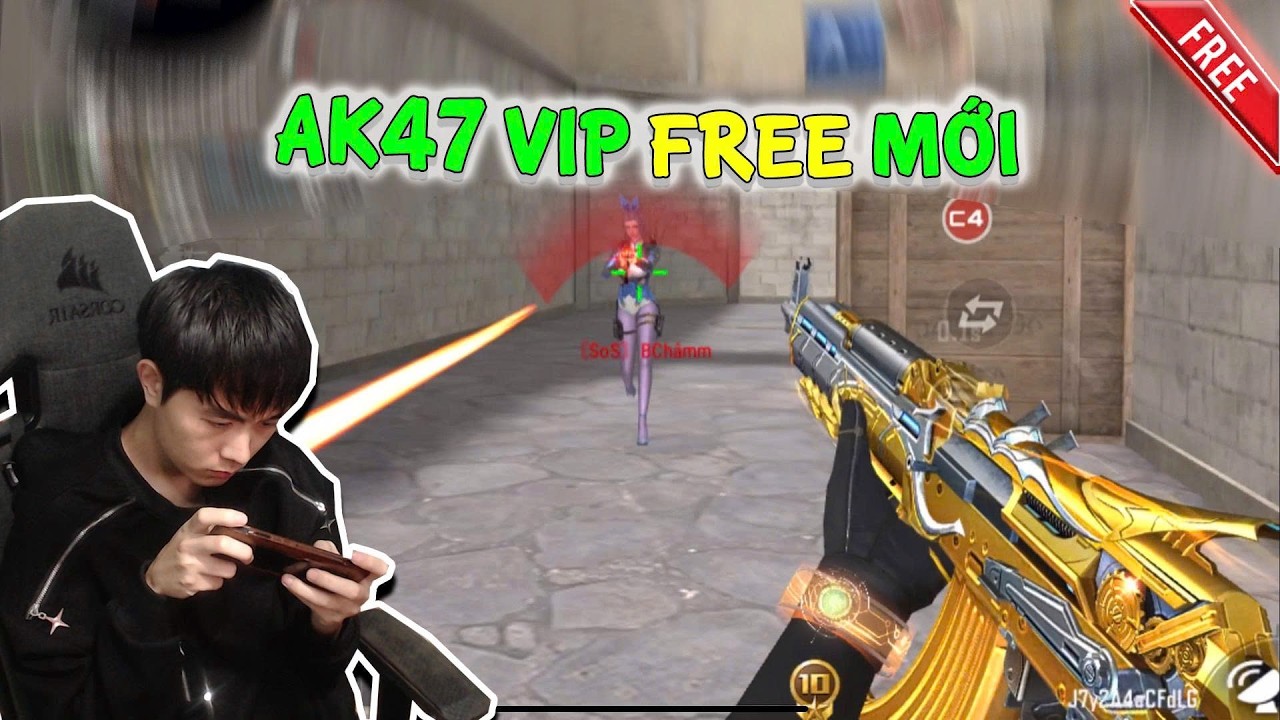 Crossfire Legends | *FREE* AK47 Earl Royal - Tháo Giảm Thanh Đường Đạn Dính Như Keo