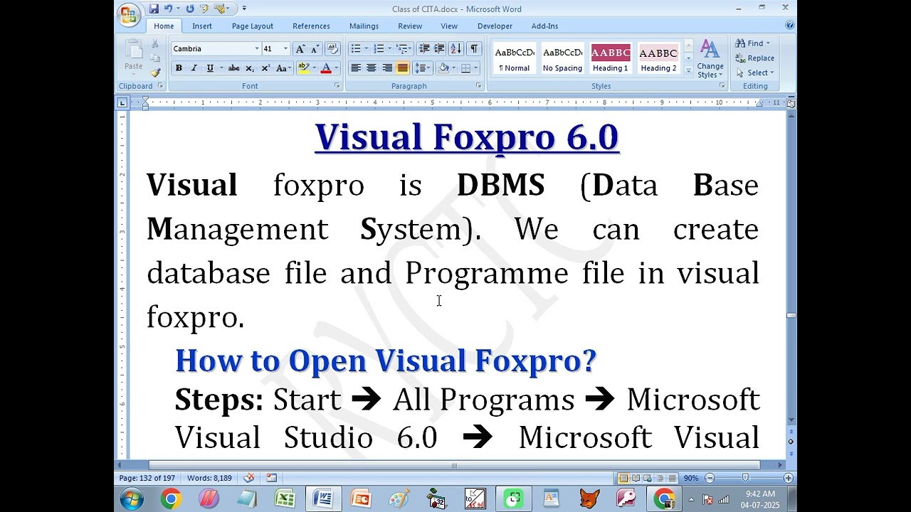 Visual FoxPro Basics Explained | Create Tables, Fields, Records & Commands | Bengali Tutorial  RYCTC