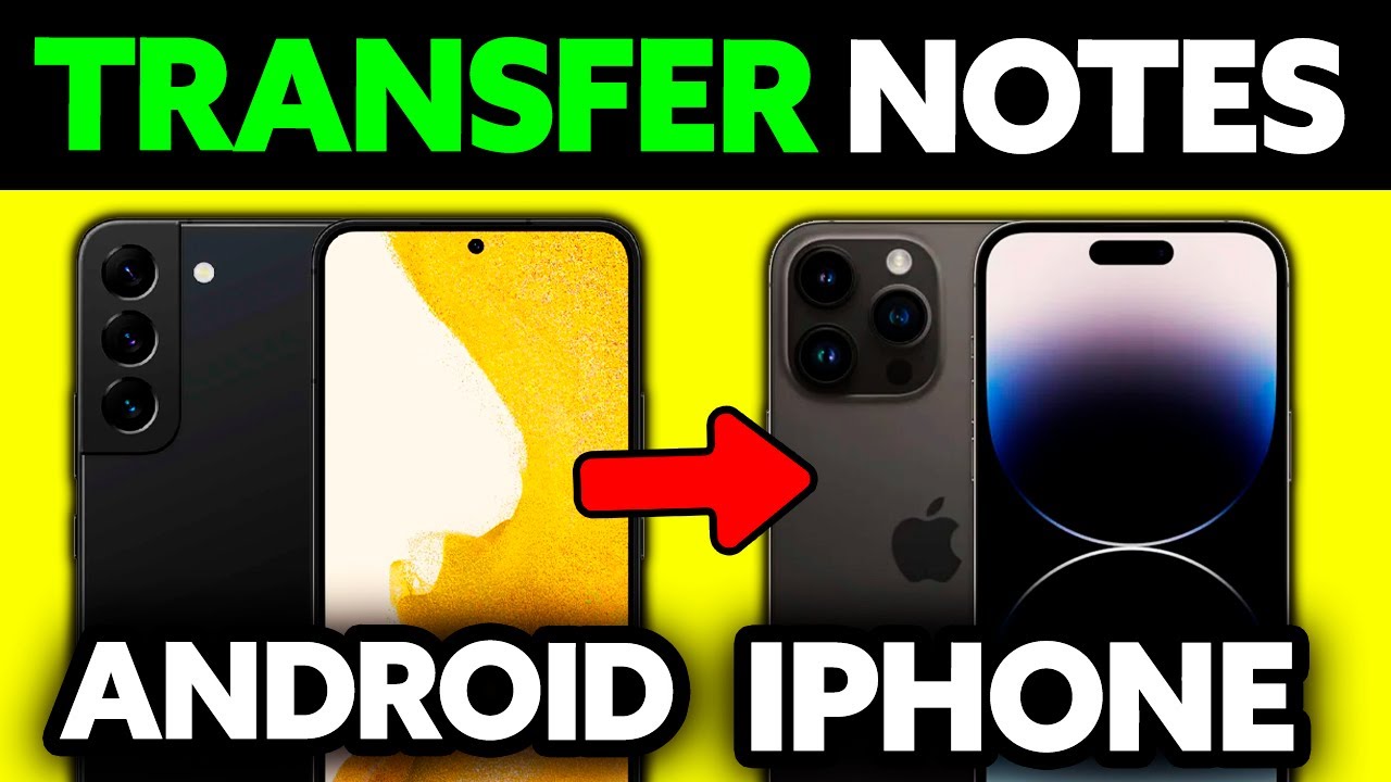 How To Transfer Notes From Android to iPhone (2025) - Step by Step
