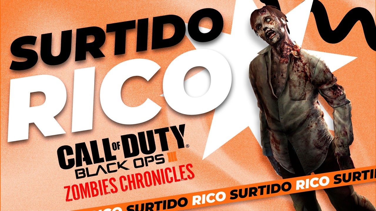 SURTIDO RICO EN VIVO - CALL OF DUTY BLACK OPS 3 ZOMBIES