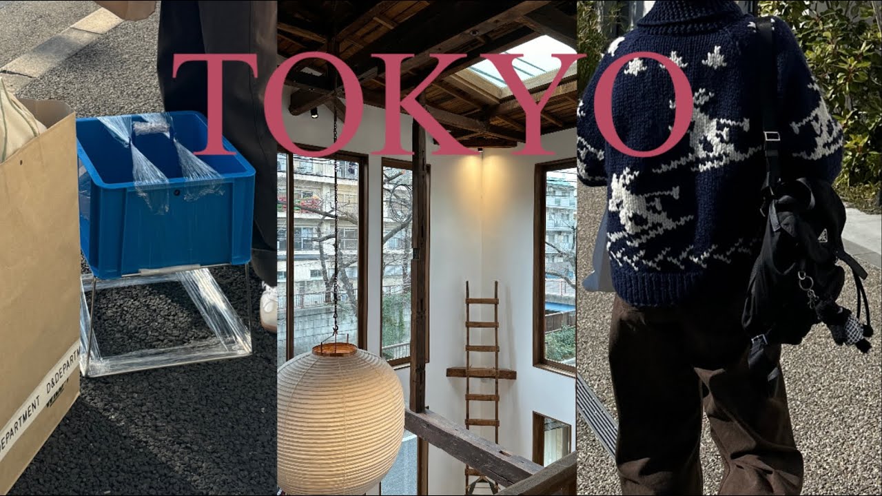 Vlog | 고효 | 도쿄 브이로그 | 셀린느 말고 잡화점은 어때요? | 라이프스타일 편집숍 추천✨ | D&DEPARTMENT, LABOUR AND WAIT | 도쿄쇼핑하울