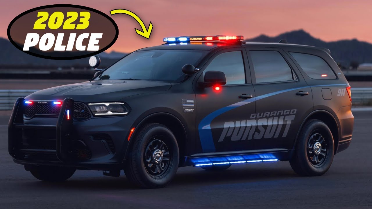 2023 Dodge Durango Pursuit Police Car! - Features, Performance, & MORE!