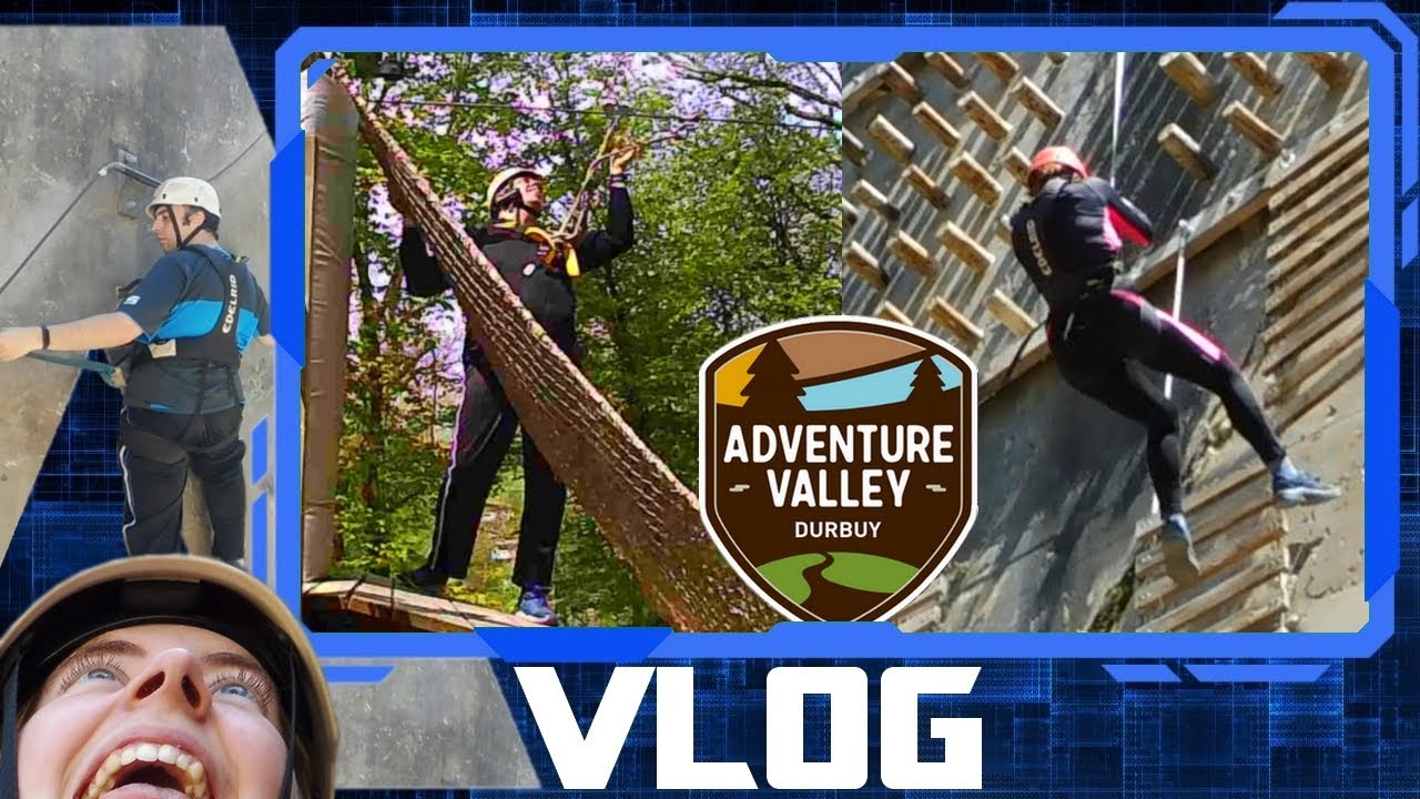 Accrobranche : Premier pas... ça tourne mal ! [VLOG]