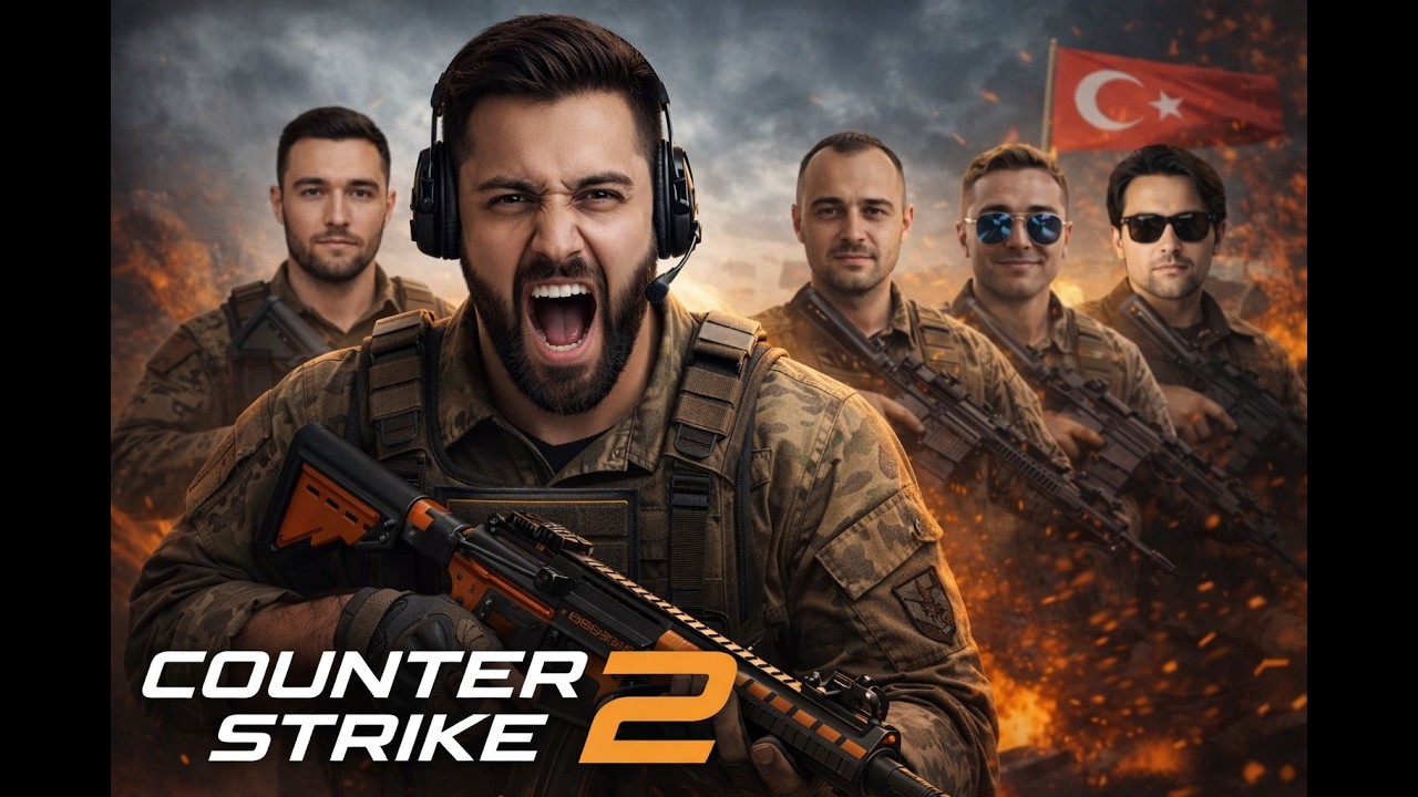CS2 Ranked`de Efsane Geri Dönüş! Xantares Peek-Dust2-Russia VS Türkiye-Clutch-Hile Gibi Taktikler.