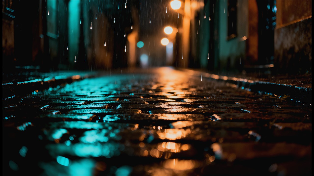 Lluvia Nocturna en la Ciudad 8H — Dormir Profundo (Sin Música)