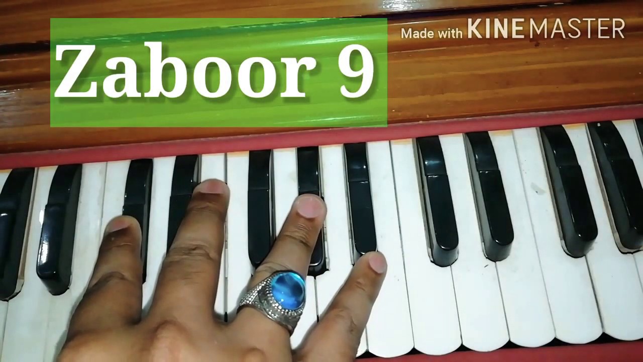 How to play Zaboor 9 l Dayem Yahowa l Harmonium Lesson l by Justin