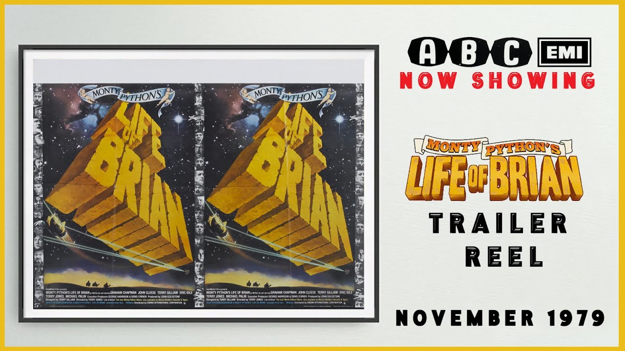 MONTY PYTHON'S LIFE OF BRIAN (November 1979 ABC Cinema Trailer Reel) -- Home Cinema