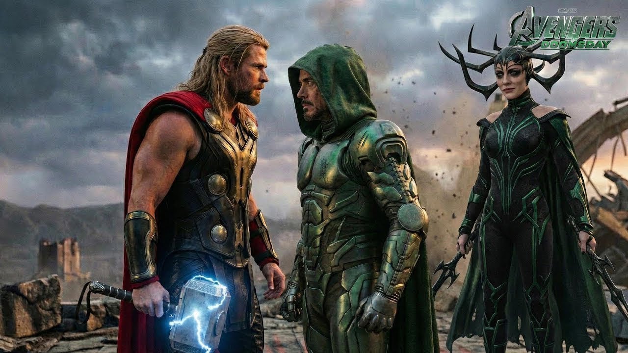 Доктор Дум Старк сталкивается с гневом Тора после воскрешения Хелы.