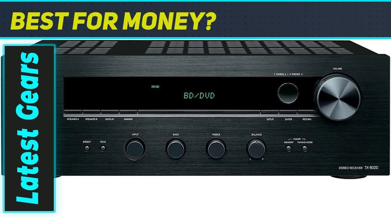 Onkyo TX-8020: Pure Stereo Powerhouse